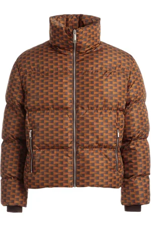 Bally Geometric-print padded jacket