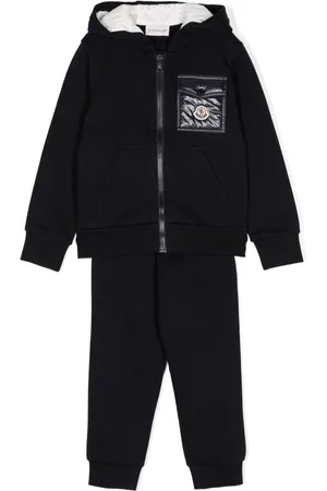 Moncler Logo-patch cotton tracksuit