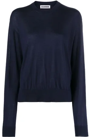 Jil Sander Ribbed crew neck jumper