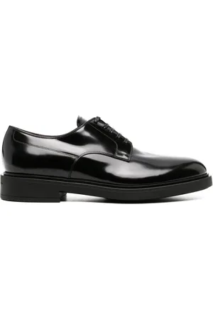 Gianvito Rossi Polished-finish oxford shoes