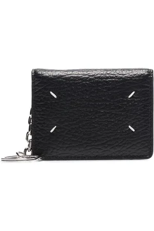 Maison Margiela Four-stitch keyring card holder
