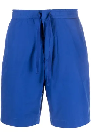 OFFICINE GENERALE Joaquim drawstring-waist cotton shorts