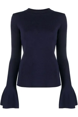 Destree Joan flared-cuff knitted jumper