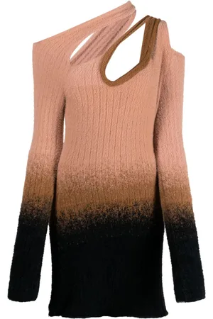 OTTOLINGER Gradient-effect knitted mini dress