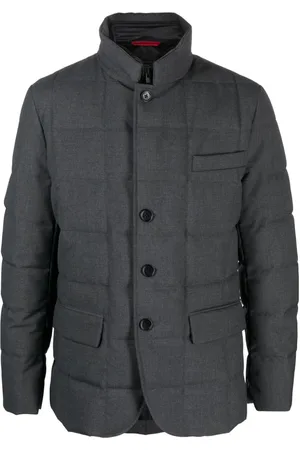FAY High-neck quilted padded jacket