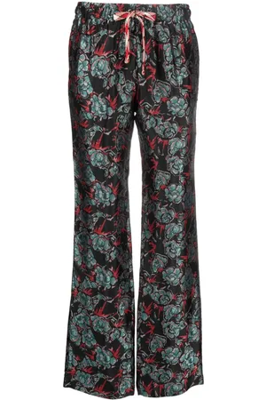Zadig & Voltaire Pomy jacquard-pattern trousers