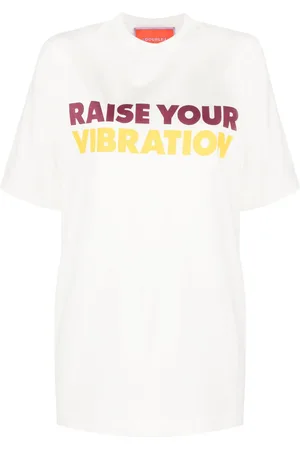 La DoubleJ Raise Your Vibrations cotton T-shirt