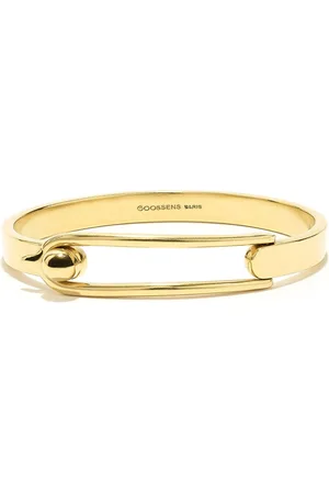 Goossens Boucle logo-engraved bracelet