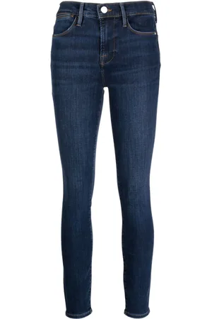 Frame Le Skinny high-rise skinny jeans