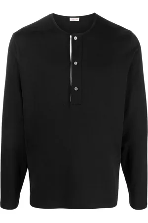 Fursac Button-up jersey-knit jumper