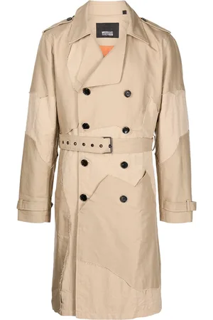 MOSTLY HEARD RARELY SEEN Two-tone double-breasted coat