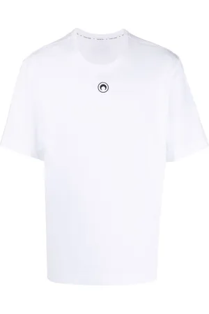Marine Serre Crescent moon-print T-shirt