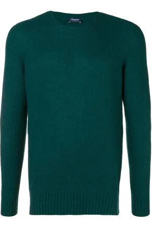DRUMOHR Crew neck brushed sweater
