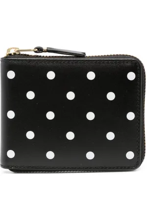Comme des Garçons Polka dot printed wallet