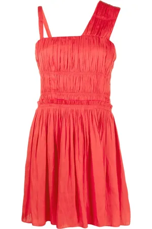 Zadig & Voltaire Roselie satin pleated dress