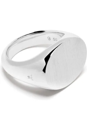 TOM WOOD Ivy sterling signet ring