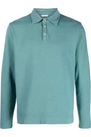 MASSIMO ALBA Long-sleeved cotton polo shirt