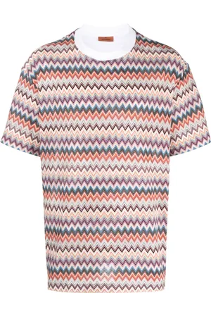 Missoni Zigzag-pattern crew-neck T-shirt
