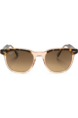 Ray-Ban Hawkeye tortoiseshell-effect sunglasses