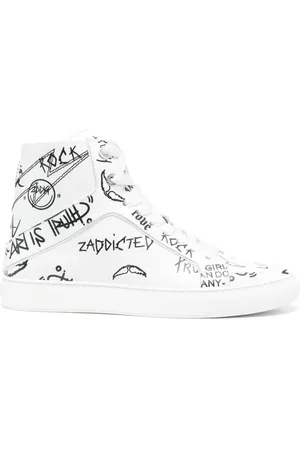 Zadig & Voltaire High Flash high-top leather sneakers