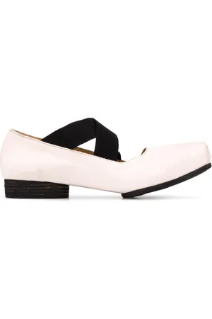 UMA WANG Strappy heeled ballerina shoes