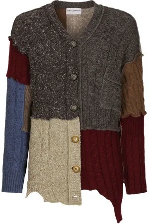 Dolce & Gabbana Patchwork distressed cardigan
