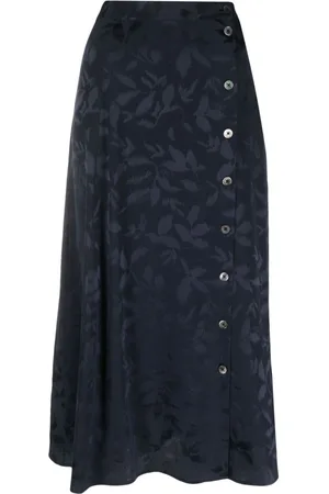 Zadig & Voltaire June Jac Ikat silk skirt