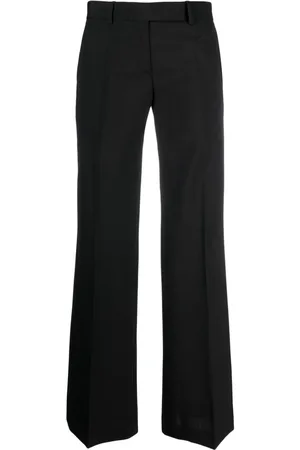 Quira Mid-rise wide-leg tailored trousers