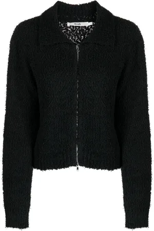B+AB Pointed-flat collar zip-up jacket
