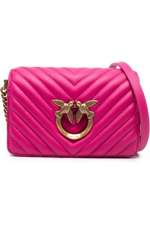 Pinko Love Click quilted crossbody bag