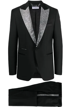 Philipp Plein Crystal-embellished dinner suit