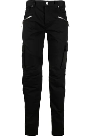 Balmain Zip-detail skinny-leg trousers