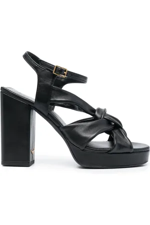 Zadig & Voltaire Forget Me Knot leather sandals