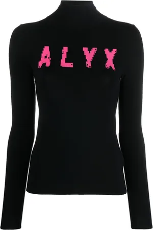 1017 ALYX 9SM Logo intarsia-knit jumper