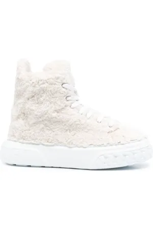 Casadei Textured high-neck sneakers