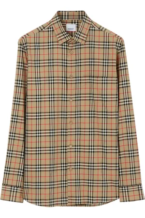 Burberry Vintage Check-pattern cotton shirt