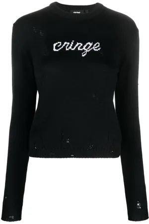 GCDS Cringe Sweater distressed-effect jumper