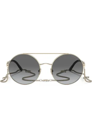 Giorgio Armani Round-frame tinted sunglasses