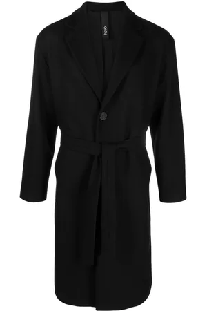 HEVO Cisternino belted single-breasted coat