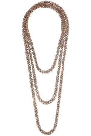 Brunello Cucinelli Monili-chain twisted necklace