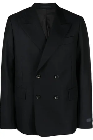 Lanvin Checked double-breasted blazer