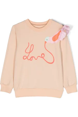 Wauw Capow by Bangbang Lucia Love embroidered-motif sweatshirt
