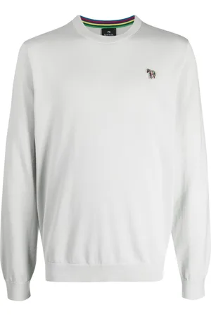 Paul Smith Zebra-patch crew-neck jumper