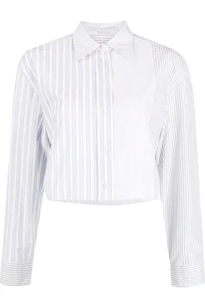 Stella McCartney Striped cropped shirt