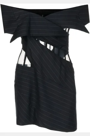 MONSE Off-shoulder corsed-style dress