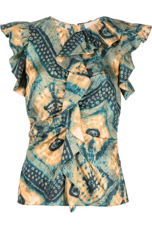 ULLA JOHNSON Vida silk blouse