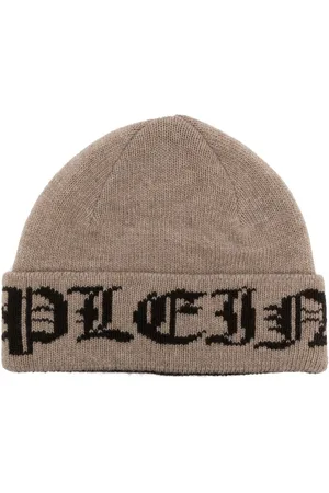 Philipp Plein Gothic Plein wool beanie