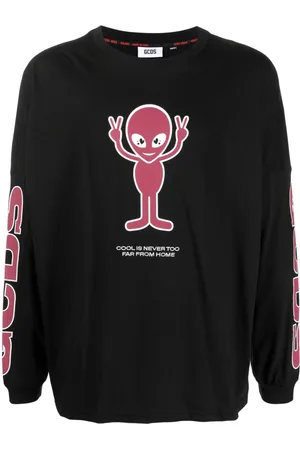 GCDS Logo-print cotton T-shirt