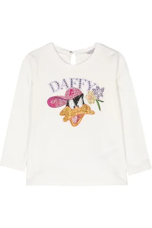 MONNALISA Graphic-print cotton T-shirt