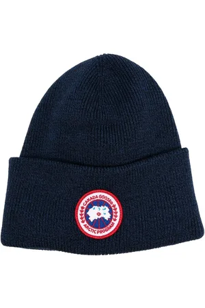 Canada Goose Logo-patch wool beanie